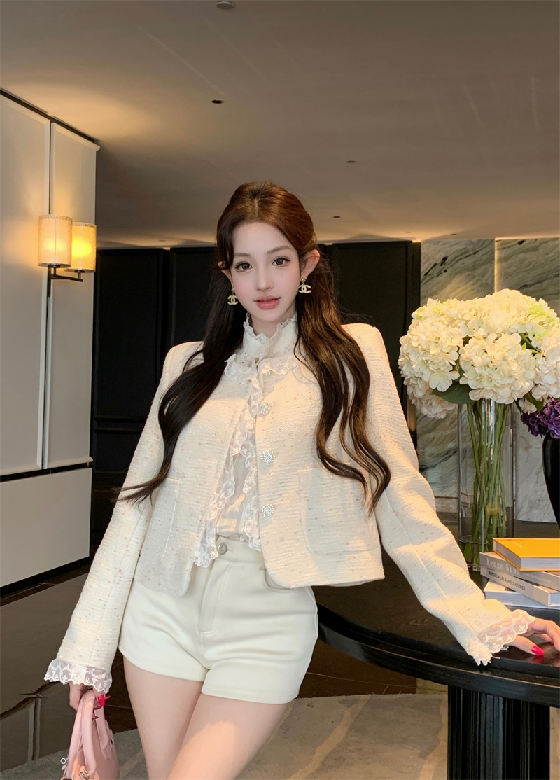 2026 Spring French Style Tweed Short Jacket for Women - Image 2